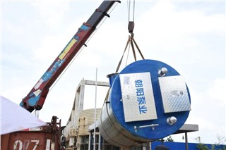 急客戶之所急·解客戶之所需 | 朝陽一體化預制泵站加急發(fā)貨、安裝！